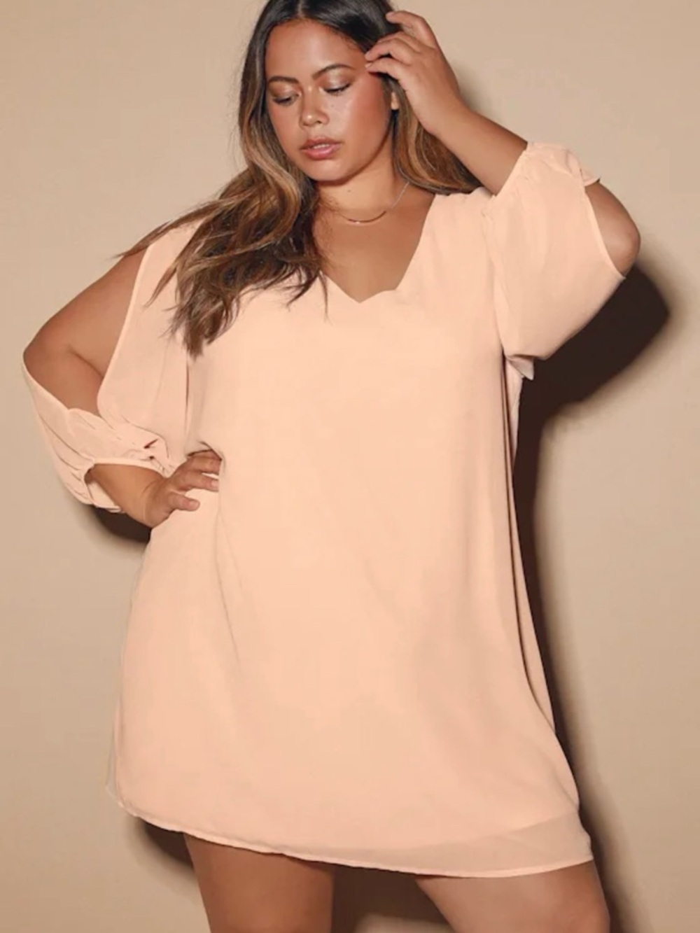 NWOT Pink Shift Dress